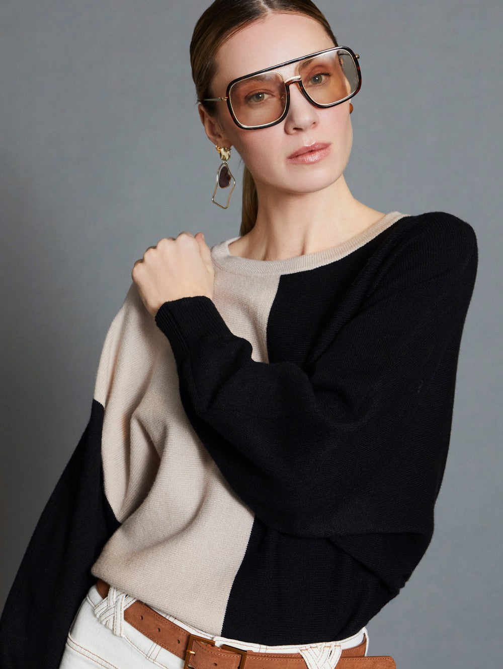 Bicolor Sweater