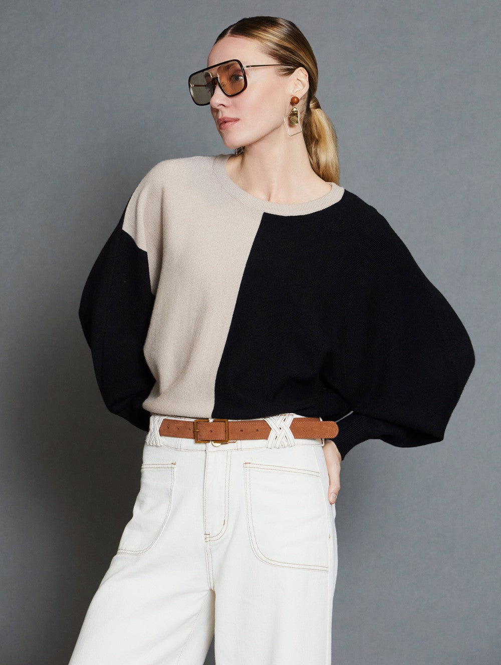 Bicolor Sweater