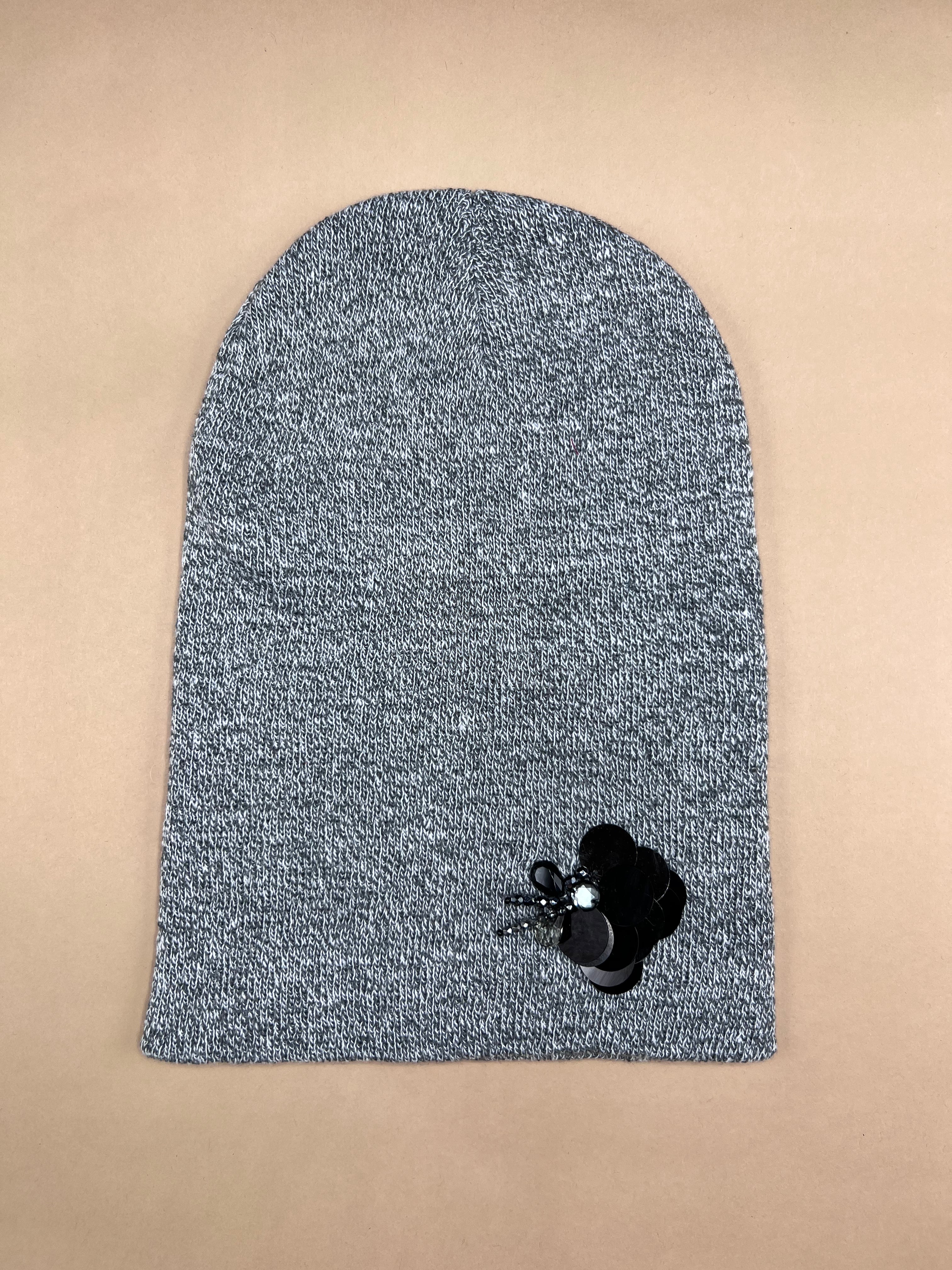 BEANIE jewel grey melange